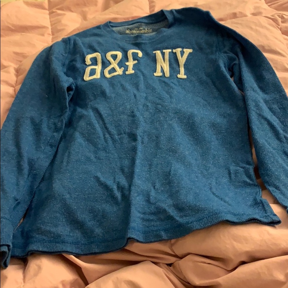 Abercrombie and Fitch blue sweater
